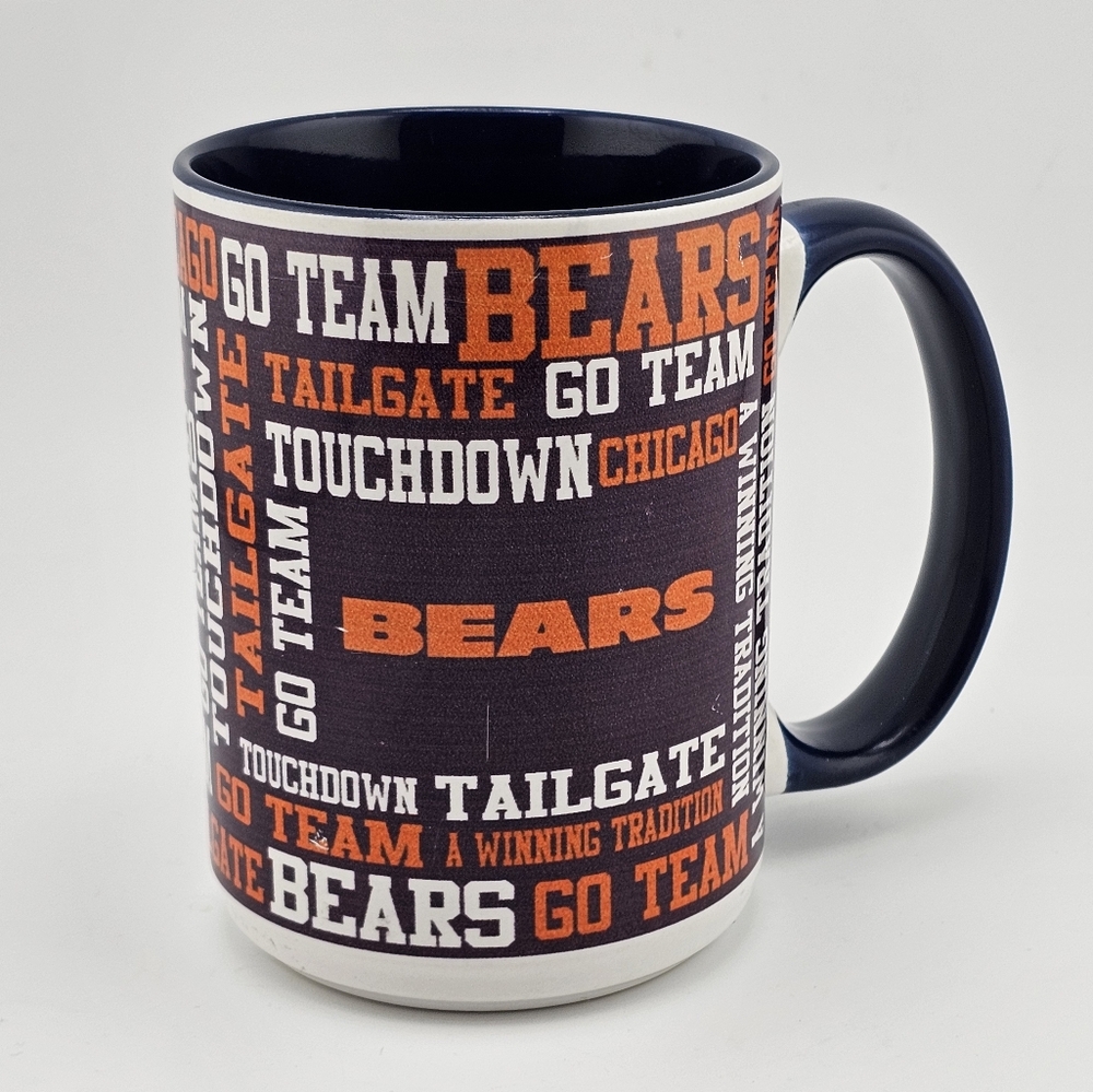 Chicago Bears NFL Football Mug Ceramic Cup Touchdown Tailgate Winning Tradition